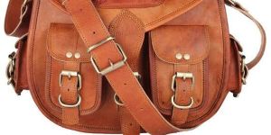 Leather Satchel Cross Body Hand Bag