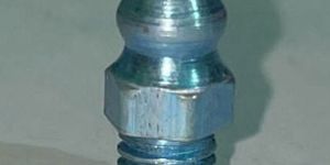 Mild steel 1/4 UNF Straight Grease Nipple