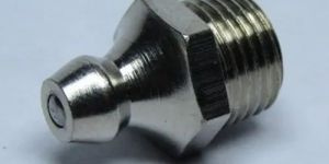 Mild steel 1/8 BSP Straight Grease Nipple