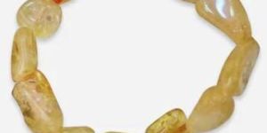 Yellow Citrine Tumble Bracelet