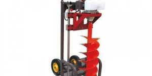 Trolley Type Earth Auger Machine