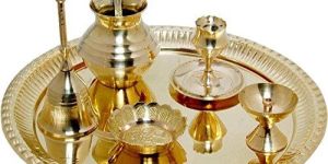 Brass Pooja Thali