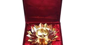 Copper Brass Diya Combo with Gift Box