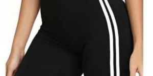 Womens High Waist Nylon Shorts