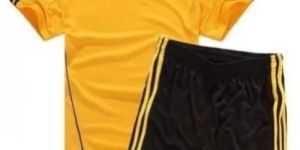 Yellow and Black Football Dress