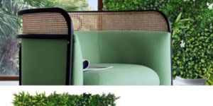 Winter Blooms Artificial Green Walls