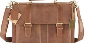 Leather Messenger Bag