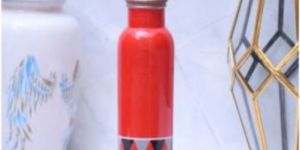 Triangle Design Copper Water Bottle