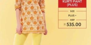 Ladies Plus Size Kurti Pant