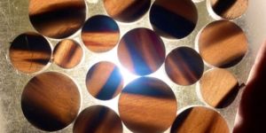 Line Cow Hollow Button Blank