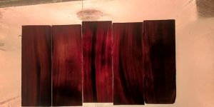 Medium Brown Buffalo Horn Plate