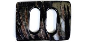 Natural Buffalo Horn Buckles