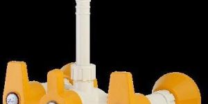 WALL MIXER WITH l-BEND