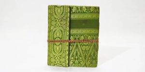 Green Handcrafted Leather Journal