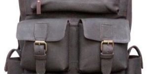 Silhoutte Leather Backpack