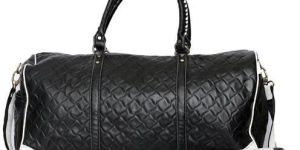 the Weekender Leatherette Duffel Bag
