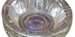 Silver Laminated Paper Bowl