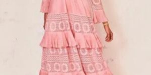 Cotton Embroidered Fabric