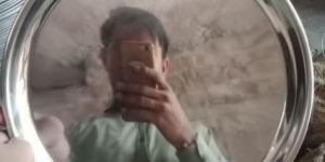 Stainless Steel Navratri Plate