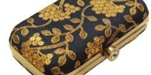 Navy Blue Evening Clutch Purse