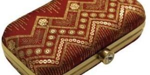 Red Evening Clutch Purse