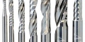 Single Flute Solid Carbide Spiral Endmill Bit