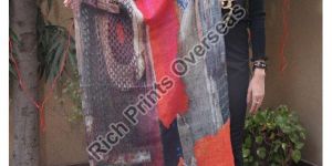 Dobby Angora Wool Stole