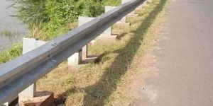 Metal Beam Crash Barrier