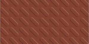 Rosa De Slant Parking Dark Brown Tiles