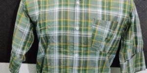 Mens Full Sleeve Cotton Check Shirt