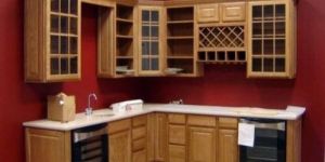 Brown Kitchen Cupboard