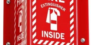 V Fire Extinguisher Sign