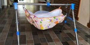 Stainless Steel Baby Cradle