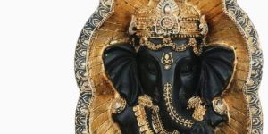 Handcrafted Poly Resin Eco Friendly Lord Ganesha Ganpati Idol