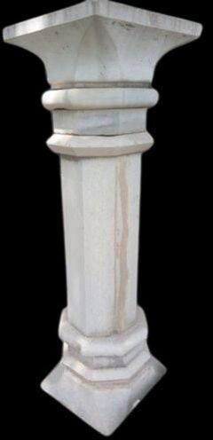 White Marble Pillar