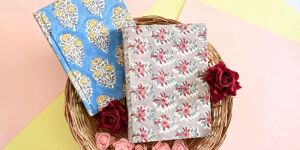 Handmade Block Print Diary - Set of 2