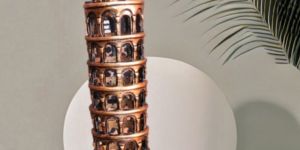 Brass Statue of Tower of Pisa