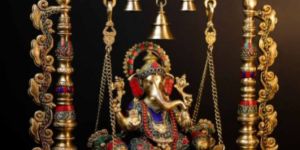 Brass Swing Chain Ganesh