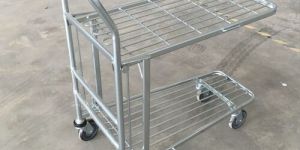 Stainless Steel Luggage Trolley