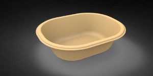 250ml Sugarcane Bagasse Brown Biodegradable Bowl