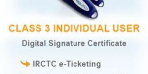 Class 3 Individual User Digital Signature Certificate