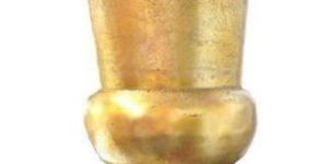 Trophy Shaped Metal Flower Vase