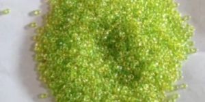 Light Green Glass Beads