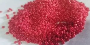 Red Round Glass Beads