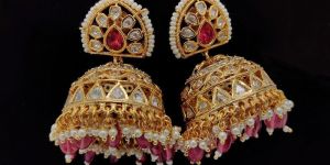 Real Kundan Earrings