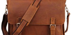 Leather Messenger Bag
