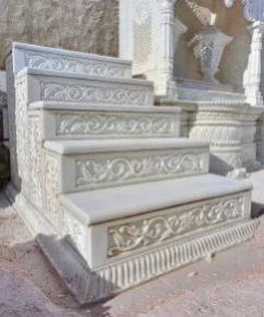 Carved Marble Mimber