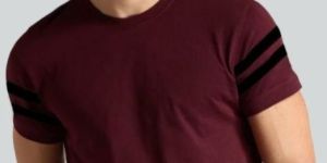 Mens Half Sleeves Round Neck T Shirt