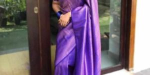 Soft Lichi Silk Jacquard Border Saree