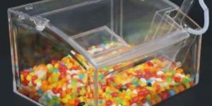 Plastic Grocery Scoop Bin